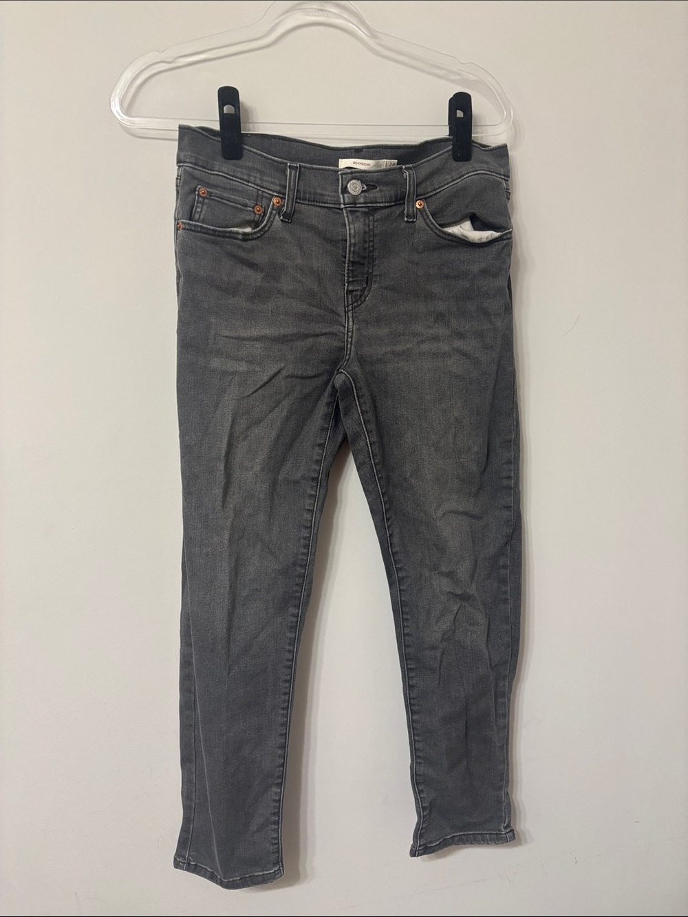Levi's Women's Charcoal Skinny Jeans